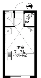 クレセール田端【1階】の間取り