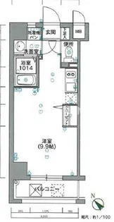 エンクレスト奈良屋【4階】の間取り