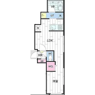 CARRERA本郷(カレラホンゴウ)【4階】の間取り