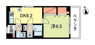 秀真コーポ【3階】の間取り
