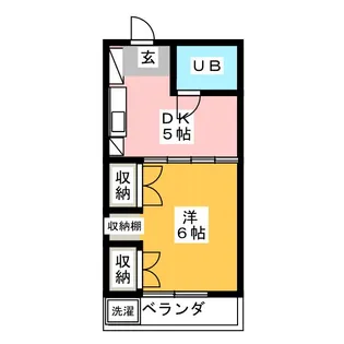 コンフォルム八幡【4階】の間取り