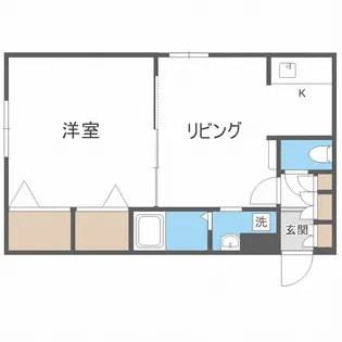 メゾン宮北ビル【2階】の間取り