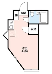 ピア国領【2階】の間取り