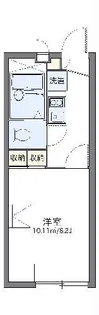 レオパレスサライ【2階】の間取り