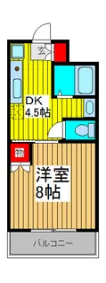 サンアジュール【2階】の間取り