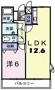 クレメント【2階】の間取り