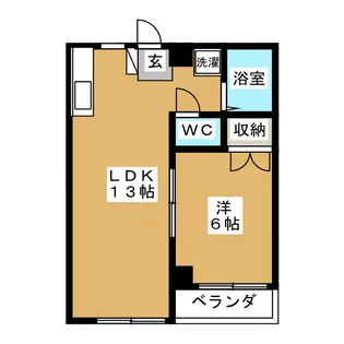 錦糸町セントラルハイツ【4階】の間取り
