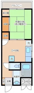 ヴェルメゾン赤堤【3階】の間取り