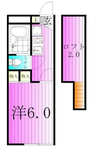 HMN【2階】の間取り