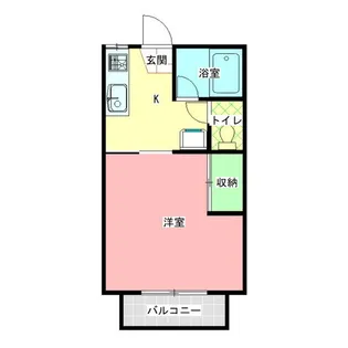 コーポ瑞穂【2階】の間取り