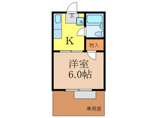 ホットスタッフ【1階】の間取り