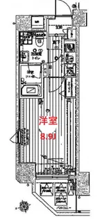 ヴァレッシア蒲田シティ【2階】の間取り