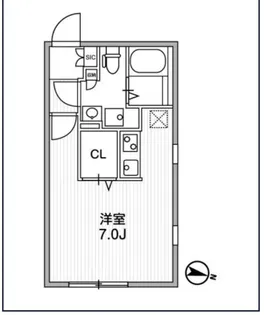 quador中野【3階】の間取り