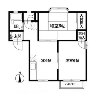 エントピアII【2階】の間取り