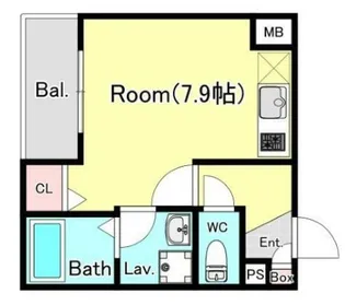 ジーメゾン川口安行エルデ【2階】の間取り