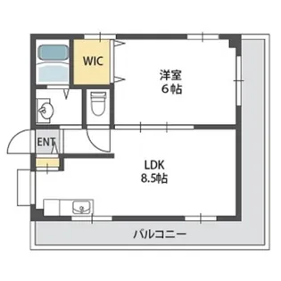 Heym T【4階】の間取り