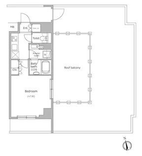 レジディア目黒IV【4階】の間取り