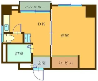 チサンマンション板橋【3階】の間取り