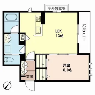 シャーメゾン サクラ【3階】の間取り