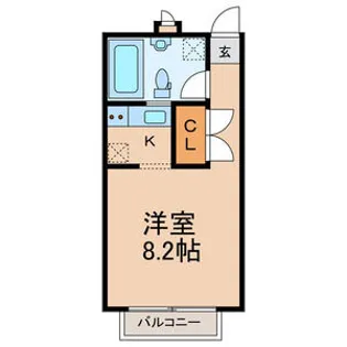 CASA YOZO【2階】の間取り