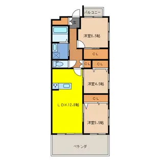 アルテマイスター潮見の間取り