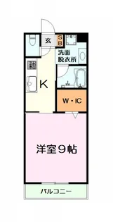ルネ丸美・M【2階】の間取り