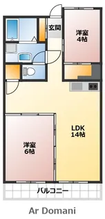 日暮ビル【2階】の間取り