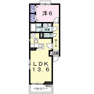 シンフォニー【1階】の間取り