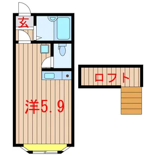 ベルピア習志野台1・2・3【1階】の間取り