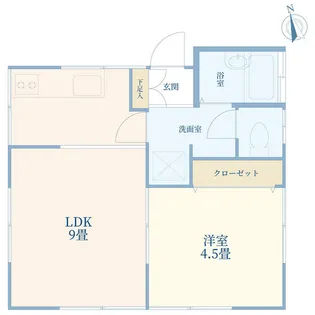 KMハウス【2階】の間取り