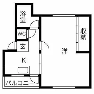サンフィールド【3階】の間取り