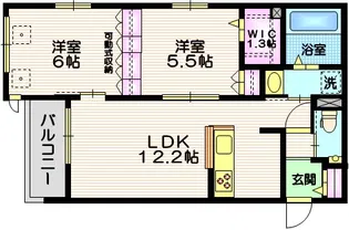 Charme【2階】の間取り