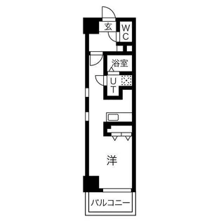 リナージュ佐古前【5階】の間取り