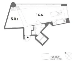 GROVE【7階】の間取り