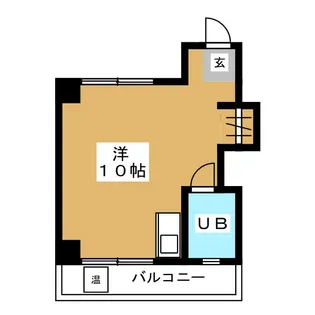 福岡ビル【5階】の間取り