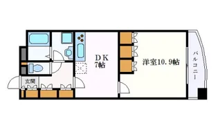 セイント橘【11階】の間取り