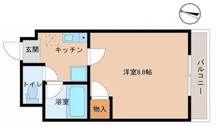 プレーンコート【3階】の間取り