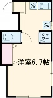 千駄木ハイム【2階】の間取り