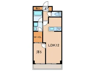 カ-サシンセラ-【5階】の間取り