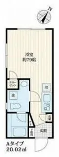 Oakrest恵比寿【1階】の間取り