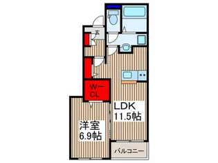 仮)ブルームテラス【1階】の間取り