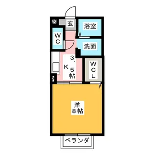 グランアズール【2階】の間取り