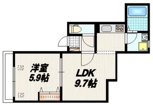 ルチルM【1階】の間取り