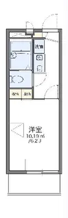 レオパレスアルバI【2階】の間取り