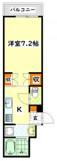 メゾン川口【2階】の間取り