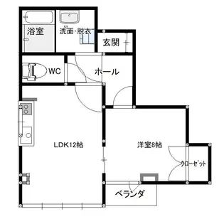 人人ビル【4階】の間取り
