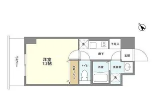 東京都世田谷区三軒茶屋1【マンション】の間取り