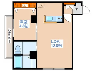 ANNTS【6階】の間取り