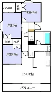 藤本エステイツ【2階】の間取り