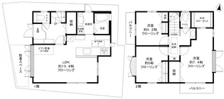 京都府京都市左京区下鴨宮崎町【一戸建】の間取り